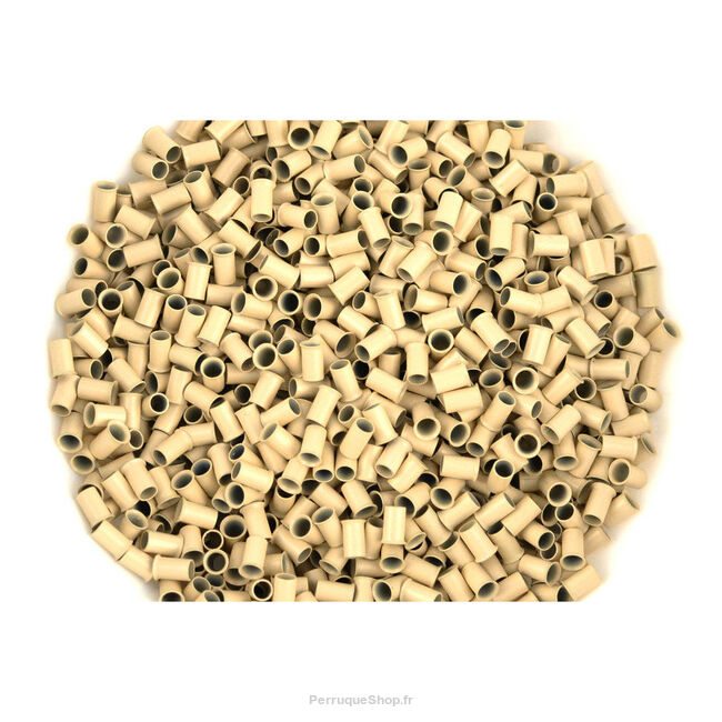 MICRO-ANNEAUX EN MÉTAL (MANCHONS EN CUIVRE) 100 PIÈCES # 13