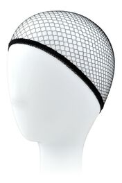 CAP LINER maille perruque NOIR